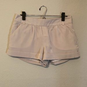 Express beige dress shorts